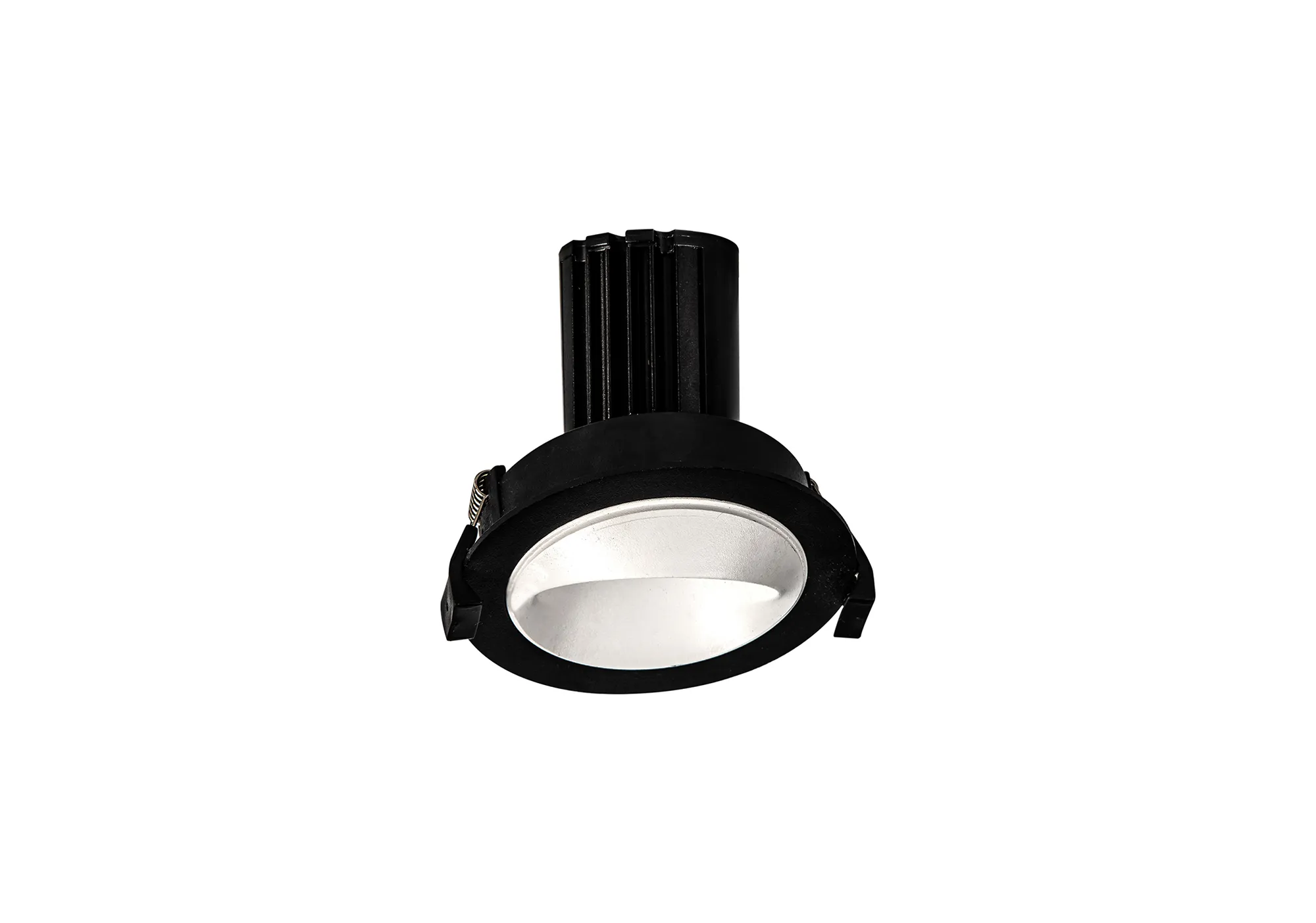 Bonia 10 Dimmable Tridonic 10W 631lm 2700K 36°, Black/White 27° Angled Round Downlight , NO DRIVER REQUIRED, 5yrs Warranty DM201161  Dlux Bonia 10